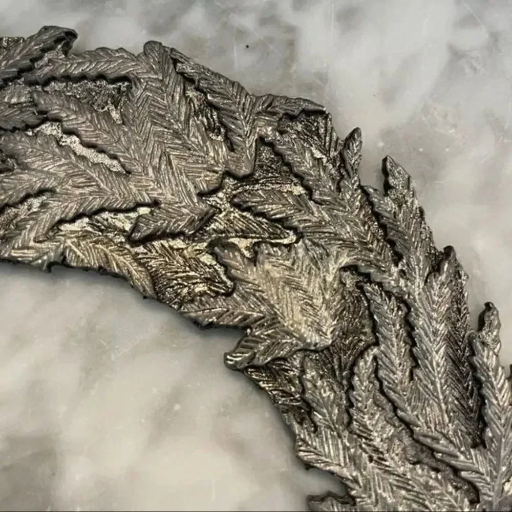 Handmade Metal Christmas Wreath